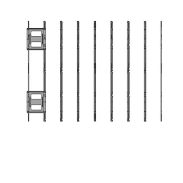 Samsung VG-LFR52FWL - Kit di finitura dei bordi per video wall - 5 x 2 - per Sa…