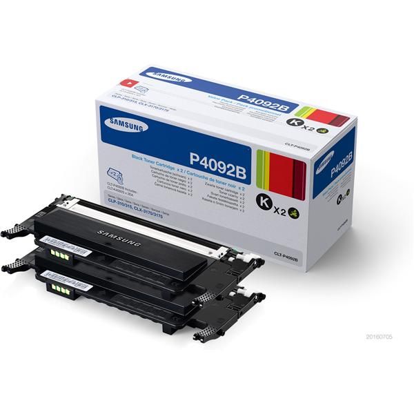 Samsung/HP - Scatola 2 Toner originale - Nero - CLTP4092B/ELS - 1.500 pag cad