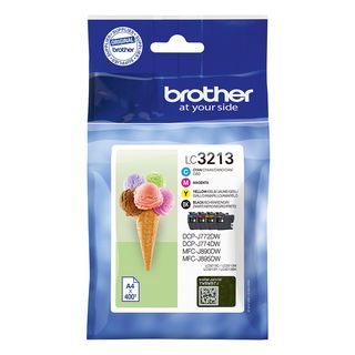 Brother LC3213 Confezione multipla - Confezione da 4 - nero, giallo, ciano, mag…