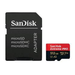 SanDisk Extreme Pro - Scheda di memoria flash (adattatore da microSDXC a SD in …