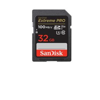 SanDisk Extreme Pro - Scheda di memoria flash - 32 GB - Video Class V30 / UHS-I…