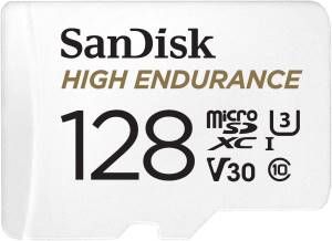 SanDisk High Endurance - Scheda di memoria flash (adattatore da microSDXC a SD …