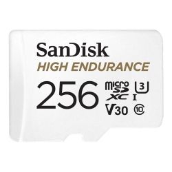 SanDisk High Endurance - Scheda di memoria flash (adattatore da microSDXC a SD …