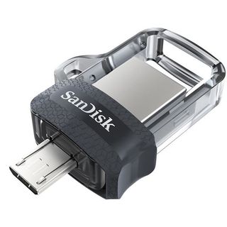 SanDisk Ultra Dual - Chiavetta USB - 32 GB - USB 3.0 / micro USB