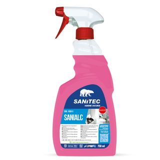 Sanitec SANIALC - Detergente - liquido - spray in flacone - 750 ml - profession…
