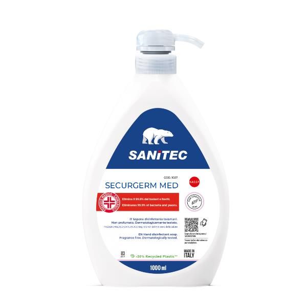 Sapone liquido Securgerm Med PMC - dispenser 1 L - Sanitec