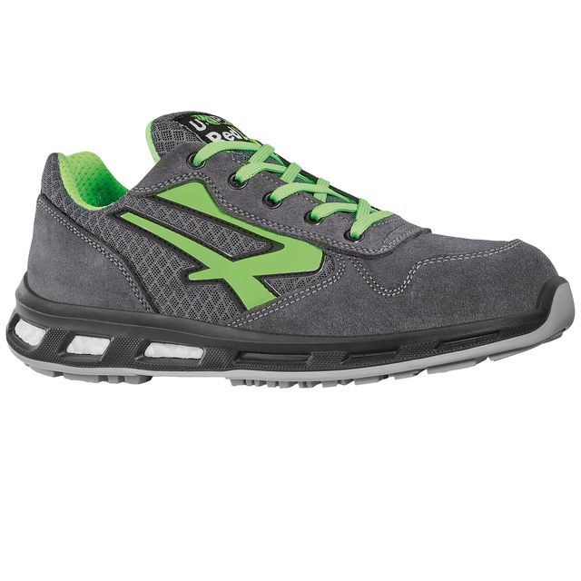 Scarpe antinfortunistiche basse Point S1P U-Power nylon grigio-verde n° 42 - RL…