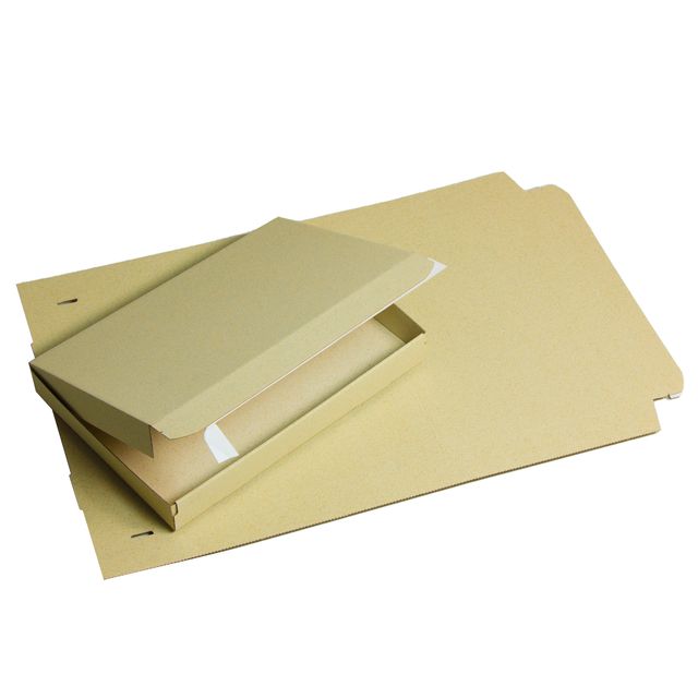 Scatola Grass Box - per spedizioni - A4 - 34 x 23,5 x 4 cm - grigio - Bong Pack…