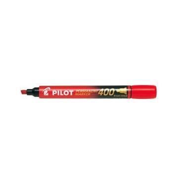 Scatola Marcatore Permanente Markers 400 - punta a scalpello 4,50mm - rosso - P…