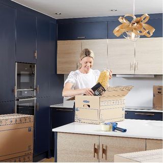 Scatola SmoothMove - per traslochi - standard - 39 L - cartone - Bankers Box