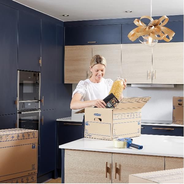Scatola SmoothMove - per traslochi - standard - 39 L - cartone - Bankers Box