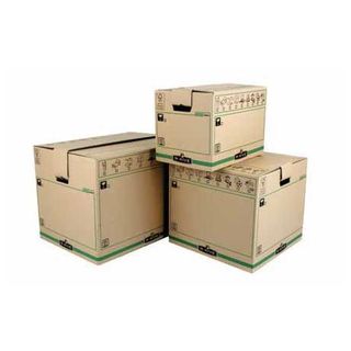 Scatola SmoothMove Prime Fastfold - per traslochi - 85 L - cartone - Bankers Box