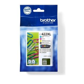Brother LC422XL - Confezione da 4 - nero, giallo, ciano, magenta - originale - …
