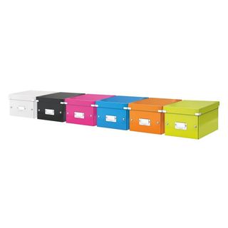 Scatola archivio Click & Store - 22 x 16 x 28,2cm (A5) - nero - Leitz