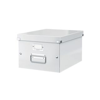 Scatola archivio Click & Store - 28,1 x 20 x 37cm (A4) - bianco - Leitz