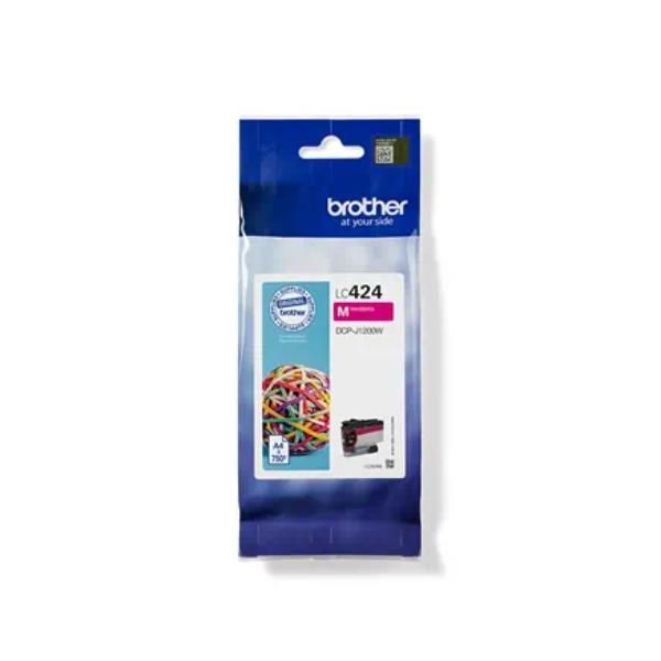 Brother LC424M - Magenta - originale - cartuccia d'inchiostro - per Brother DCP…