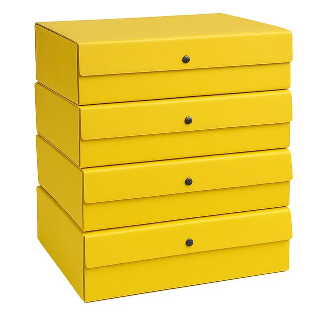 Scatola progetto - dorso 10 cm - giallo - Starline