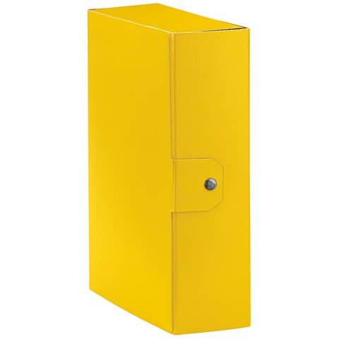 Scatola progetto Eurobox - dorso 10 cm - 25 x 35 cm - giallo - Esselte