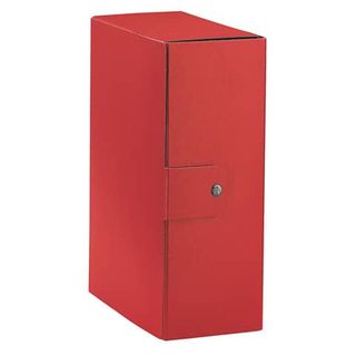 Scatola progetto Eurobox - dorso 12 cm - 25 x 35 cm - rosso - Esselte
