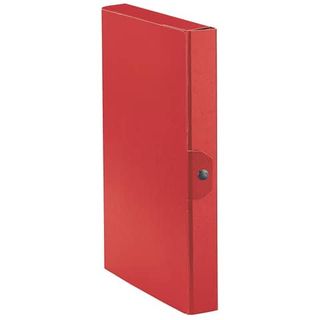 Scatola progetto Eurobox - dorso 4 cm - 25 x 35 cm - rosso - Esselte