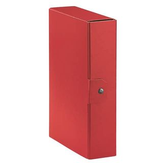 Scatola progetto Eurobox - dorso 8 cm - 25 x 35 cm - rosso - Esselte