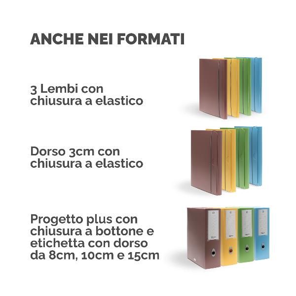 Scatola progetto Plus HOLOS - 25 x 35 cm - dorso 8 cm - marrone - Fellowes