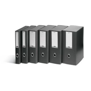 Scatola progetto Plus Vip - 34,5 x 24,5 cm - dorso 8 cm - grigio antracite - Fe…