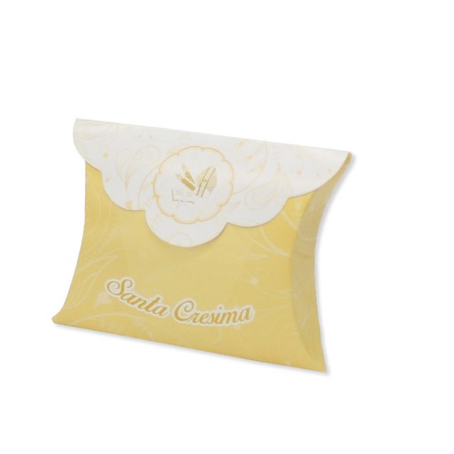 Scatolina portaconfetti - Cresima - carta - 10 x 8 x 3 cm - Big Party - conf.25…