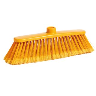 Scopa Alma - per interni - giallo - 33 x 7,5 x 11,5cm - PPL/PVC - PerfettoFacto…