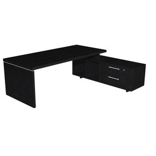 Scrivania Manager Prestige - con mobile servizio reversibile - 180 x 90 x 74 cm…