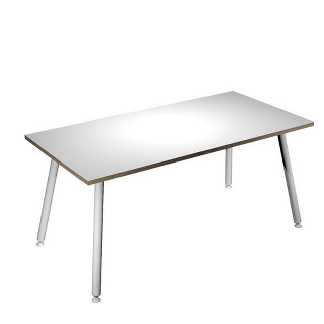 Scrivania Skinny Metal - 180 x 80 x H 74,4 cm - bianco
