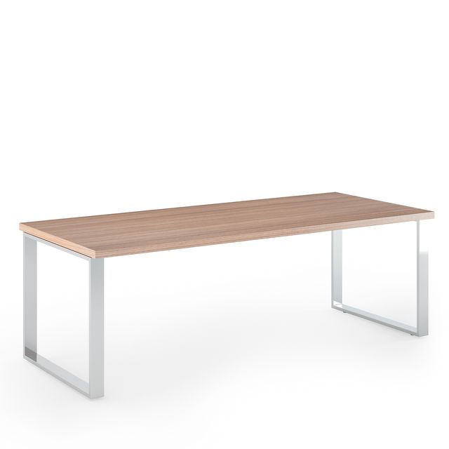 Scrivania direzionale Prestige Metal - 210 x 90 x 74 cm - ciliegio arabis