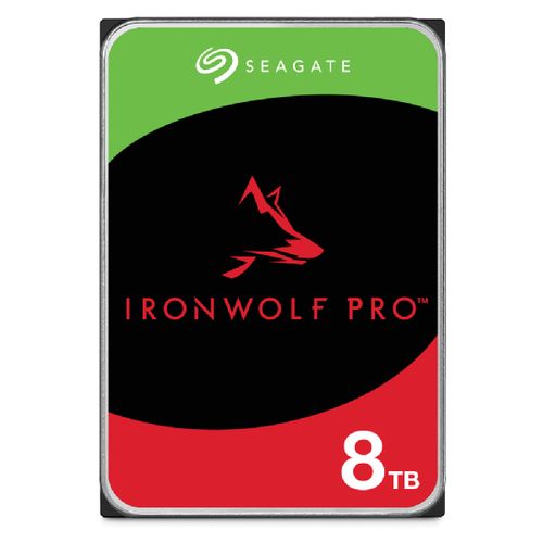 Seagate IronWolf Pro ST8000NT001 - HDD - 8 TB - interno - 3.5" - SATA 6Gb/s - 7…
