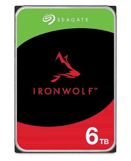 Seagate IronWolf ST6000VN006 - HDD - 6 TB - interno - 3.5" - SATA 6Gb/s - buffe…