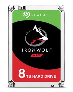 Seagate IronWolf ST8000VN002 - HDD - 8 TB - interno - 3.5" - SATA 6Gb/s - buffe…