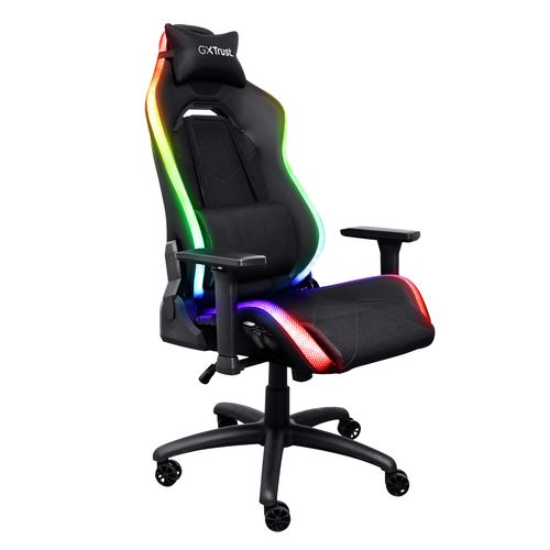 Sedia gaming GXT719 RUYA RGB - nero - Trust