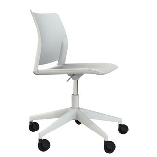 Seduta Home/Office Alpha APGB - senza braccioli - bianco - Unisit