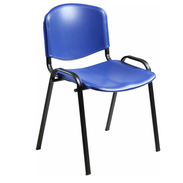 Seduta attesa Dado D5PS - senza braccioli - PPL - blu - Unisit