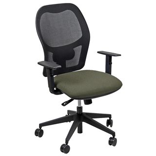 Seduta operativa Hubble HUHU - tessuto Fashion - braccioli regolabili - beige -…