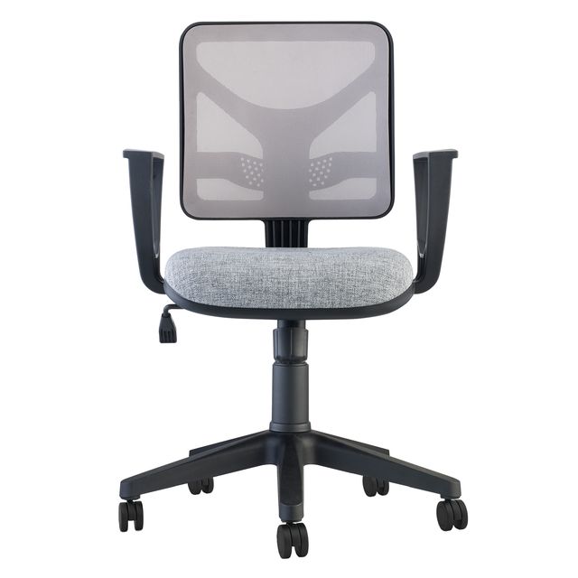 Seduta operativa Pentagon Y10 PNBE - con braccioli regolabili - grigio/grigio -…