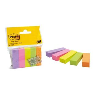 Segnapagina removibili in carta Post-it® Notes Markers neon assortiti 5 blocche…