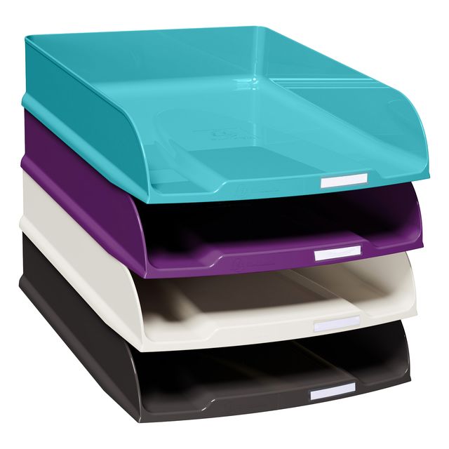 Set 4 vaschette portacorrispondenza Combo - linea Titane - 34,6 x 25,5 x 6,5cm …