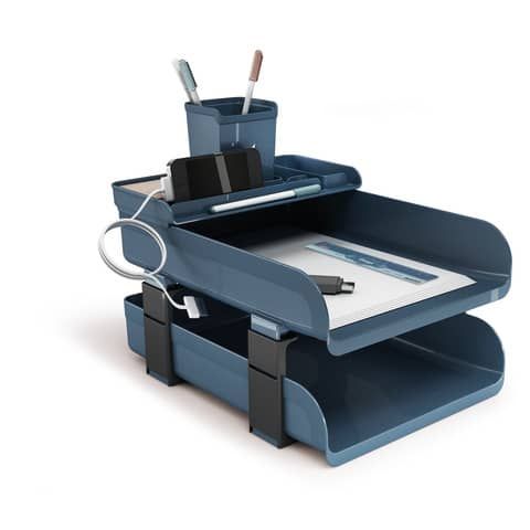 Set scrivania Vintage Sugar - 5 accessori - azzurro - Arda