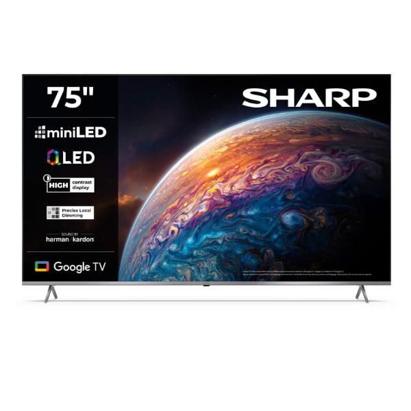 Sharp 75JP7765E TV 75" 4K QLED MiniLED Google TV"