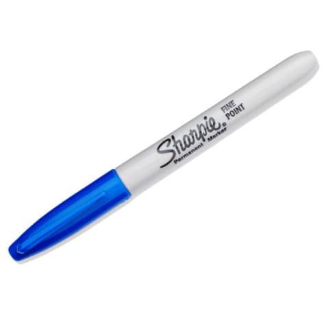 Sharpie - Marcatore - permanente - blu - inchiostro base acqua - 0.9 mm - fine …