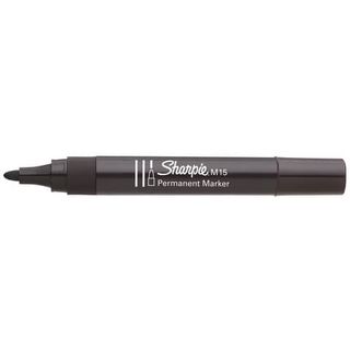 Sharpie M15 - Marcatore - permanente - nero - inchiostro base acqua - 2 mm (pac…