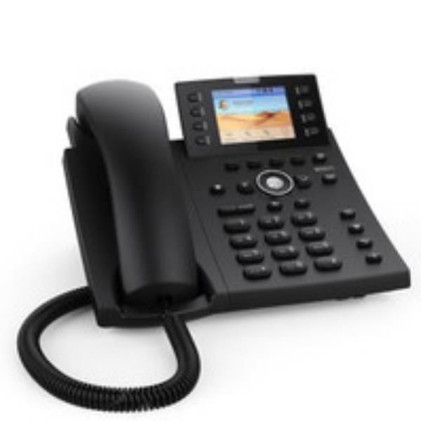 Snom D335 IP Desk Phone 12 SIP accounts, 2 PoE Gigabit ports, 32 self labeling …