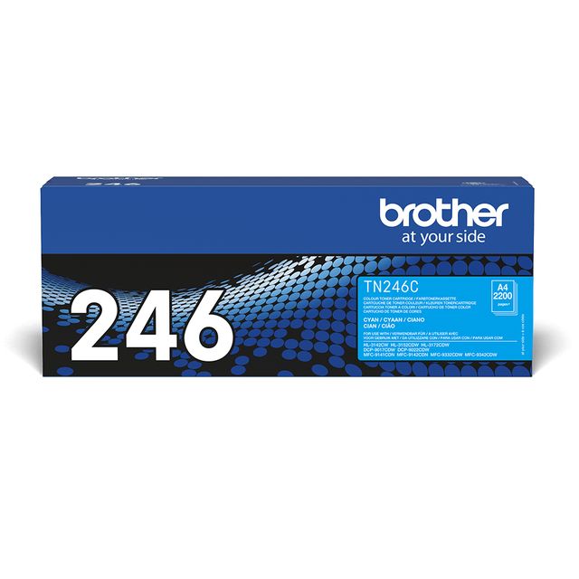 Brother TN246C - Ciano - originale - cartuccia toner - per Brother DCP-9017, DC…