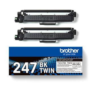 Brother TN247BK TWIN - Confezione da 2 - Alta resa - nero - originale - cartucc…