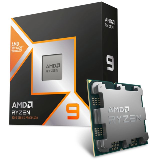 AMD Ryzen 9 9900X3D, AMD Ryzen™ 9, Socket AM5, 4 nm, Scatola, AMD, 9900X3D